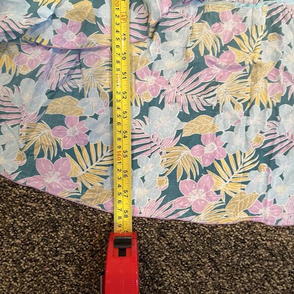 Tiare Hawaii New Moon Maxi Dress Floral Print One Size M/L Tropics Tosca - Picture 13 of 13